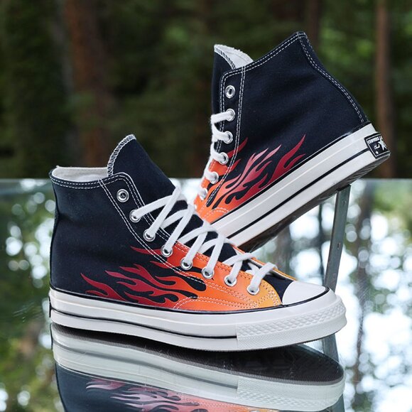 Converse Chuck Taylor 70 Hi Flames - Picture 3 of 13